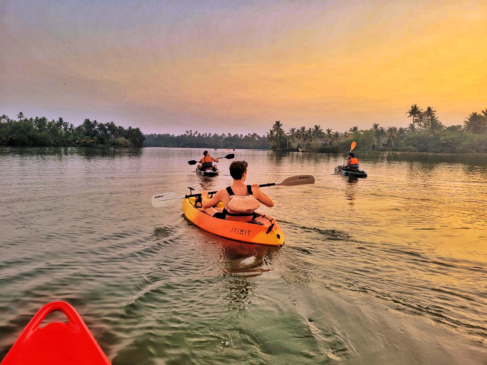Varkala kayaking & boating golden Island - Travel Agent in Kayikkara
